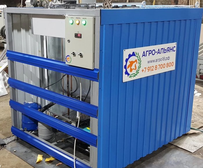 Генератор ледяной воды ГЛВ-3000 (на 600 кг.)