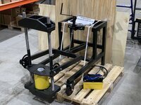 Выпрессовщик шкворней ТТН-103/1П (пневмогидравлический)
