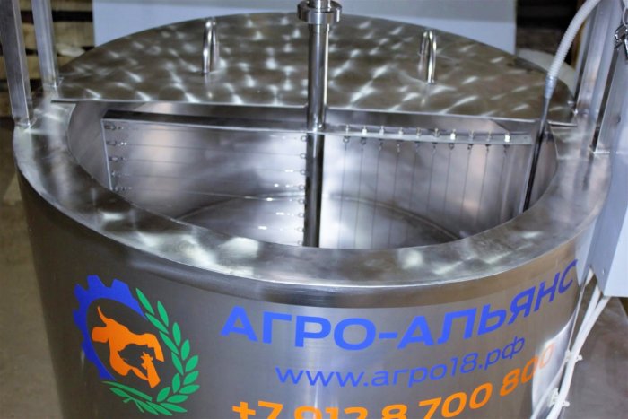 Промышленная сыроварня 400 л.
