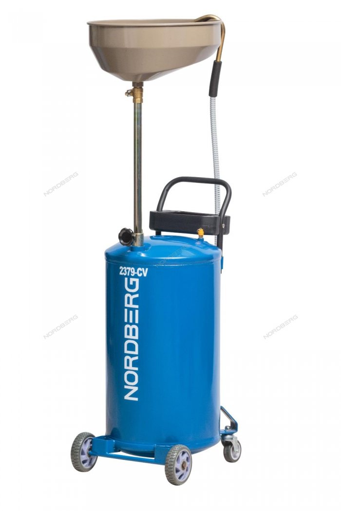 Установка для сбора масла пневматическая, 65 л NORDBERG 2379-CVB