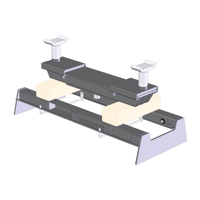 Опорная система для задних осей автомобиля 180 мм Гамматест GTM5013