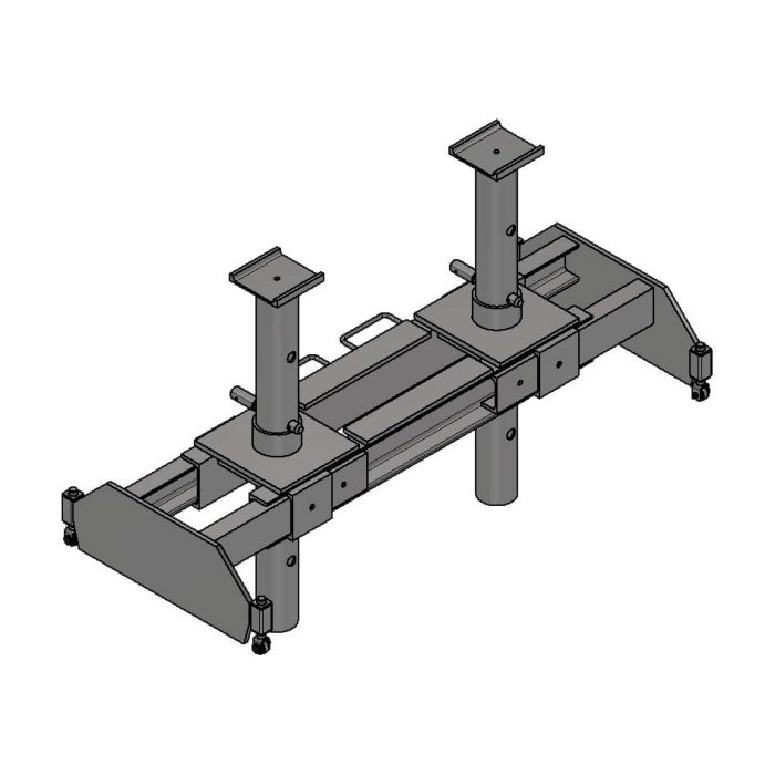 Опорная система для вывешивания передних осей грузового автомобиля 180 мм Гамматест GTM5011