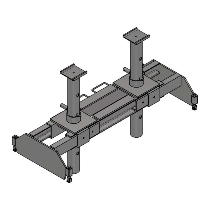 Опорная система для вывешивания передних осей грузового автомобиля 180 мм Гамматест GTM5012