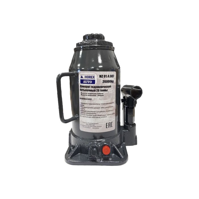 Домкрат бутылочный 20 т Хорекс Авто HZ 01.4.007