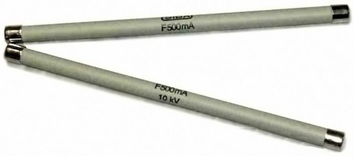 Предохранитель SIBA 0.063A №187000 (корпус стекло)