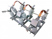 Разъединитель РЛК 1Б 10.IV/400 с приводом ПР-У-01 УХЛ1 с КМЧ (6200) ЩК