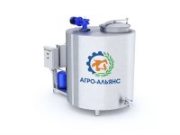 Танк-охладитель молока закрытый вертикальный 3000 л.